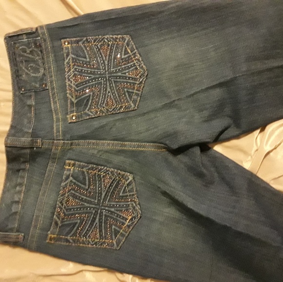 Code Blue Marielle Slim Straight Jeans.  NWOT - Picture 2 of 3